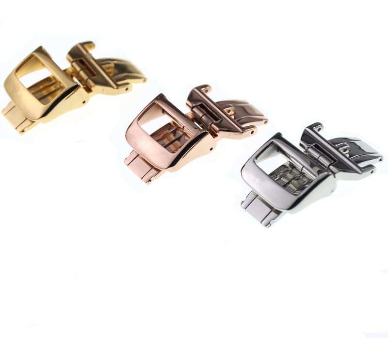 ジャガー・ルクルト純正フォールディングバックル　ステンレス製　幅16mm ジャガー・ルクルト純正フォールディングバックル ステンレス製