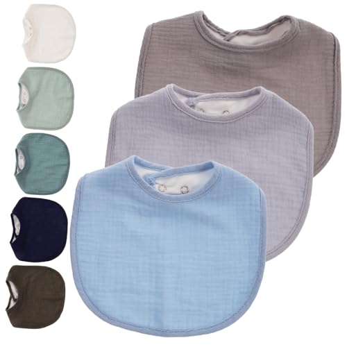 Bavoirs bandana unisexes FOMIYES pour garder bébé au sec lors des poussées dentaires