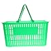 KICHOUSE Shopping Basket Small Baskets Cosmetic Organizer Dresser Basket Shower Basket Hollow Basket Storage Container Sundries Basket Desktop Baskets Plastic Storage Box Large