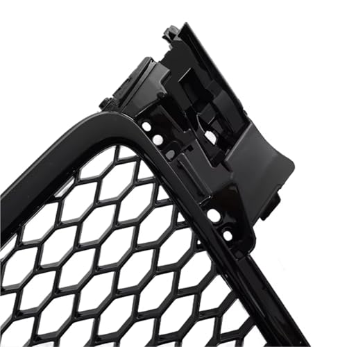 Grille capot de rechange pour pare chocs avant A4 B8 calandre cassée noire - 2