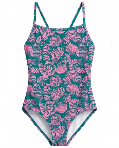 Image of weVSwe Baby Girl Swimsuit One Piece Swimsuit Cute Toddler Girls Sleeveless Bikini Kids 2-10 Years