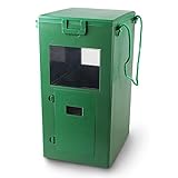 RUIXFLR 3L Koi Fish Feeder Automatic Timing Aquarium Feeding Food Dispenser for Outdoor Garden Pond