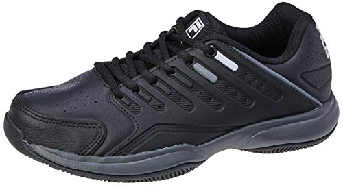 Fila Lugano 6.0, Tênis Masculino, Preto (Preto/Cinza/Branco), 41