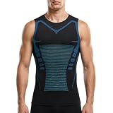 Runhok Debardeur Compression Homme Sport Tee Shirt sans Manche Débardeur Gainant Séchage R...