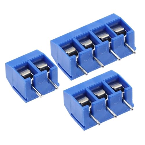 Bornier KF301 4Pin pas 5mm assurant un câblage à vis ultra stable sur PCB