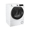 Hoover H-DRY 500 Asciugatrice 9 Kg, Pompa di Calore, Libera Installazione, 59,6 x 58,5 x 85 cm, Classe A+++, Controllo Wi-Fi + BLE, App hOn, Griglia Scarpe, Bianca - NDE H9A3TCBEXS-S