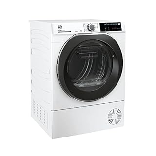 Hoover H-DRY 500 Asciugatrice 9 Kg, Pompa di Calore, Libera Installazione, 59,6 x 58,5 x 85 cm, Classe A+++, Controllo Wi-Fi + BLE, App hOn, Griglia Scarpe, Bianca - NDE H9A3TCBEXS-S