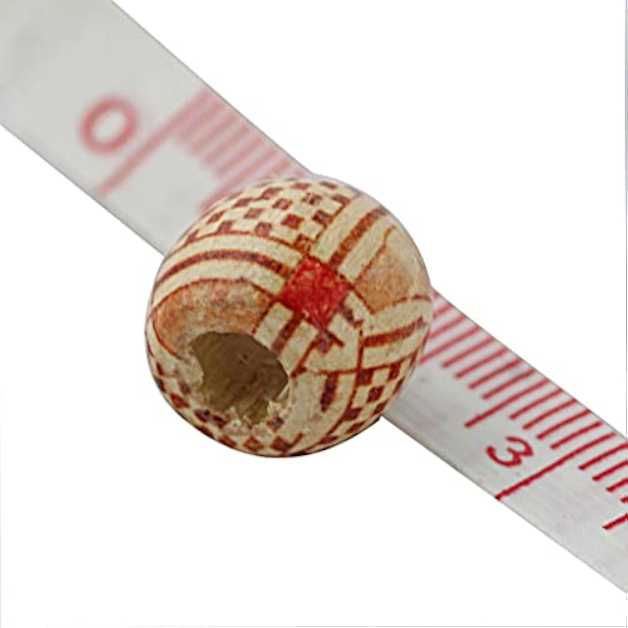 Mixed Round Wooden Beads, 12x100pcs, 12mm