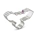 Ann Clark Moose Head Cookie Cutter - 4.5 Inches - Tin Plated Steel