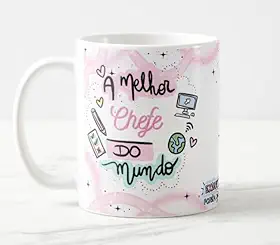 Caneca A Melhor Chefe do Mundo