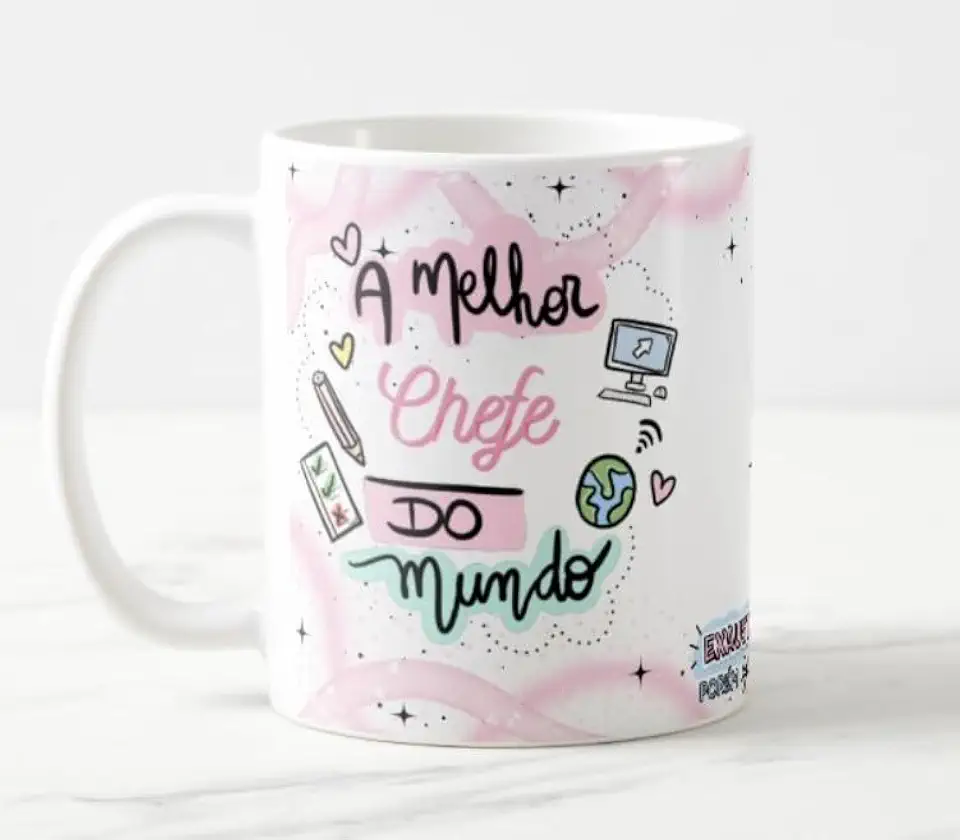 Caneca A Melhor Chefe do Mundo