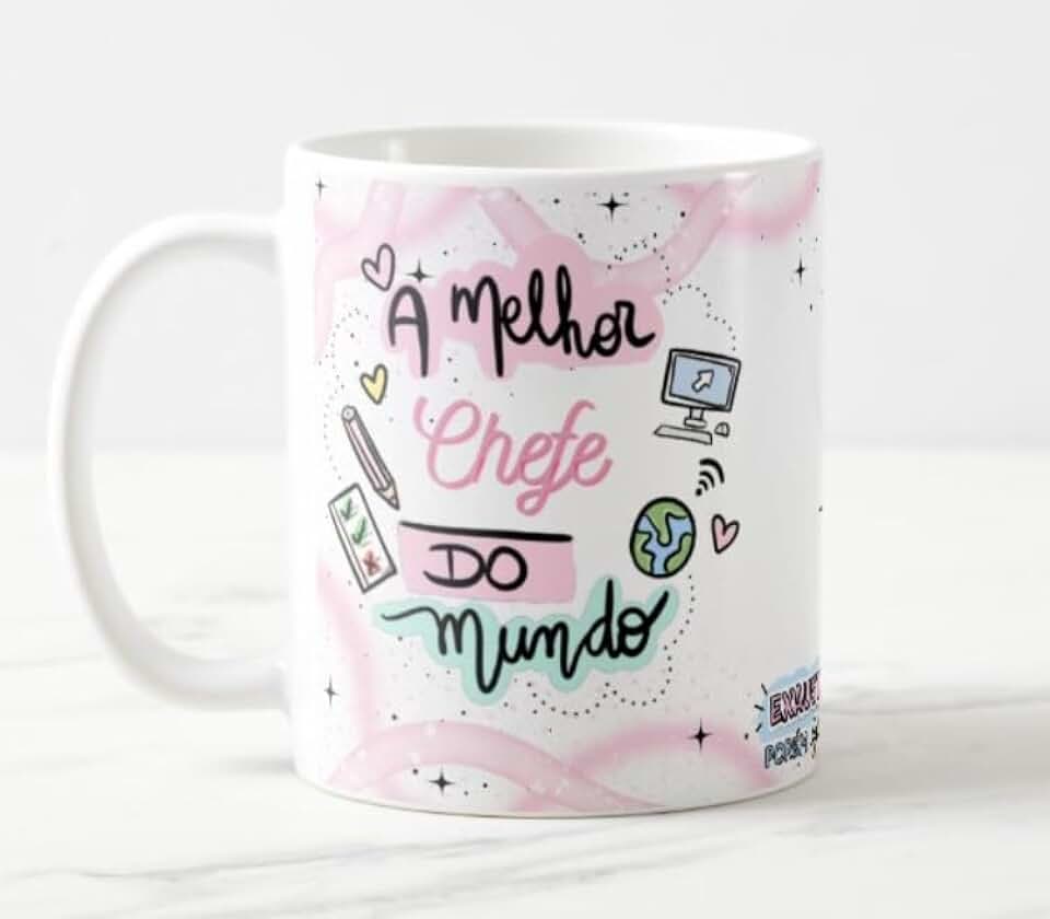 Caneca A Melhor Chefe do Mundo