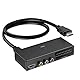 AIFHDAUF Scart auf HDMI Konverter, RCA auf HDMI Konverter, HDMI Switch 3 in 1 Video Adapter mit HDMI Kabel Unterstützung HDTV Xbox PS5/4/3 DVD N64 Wii Xbox blu-Player, Sky STB VHS VCR PC