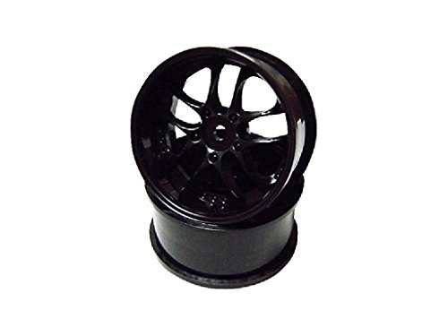TOP LINE SSR jantes noires SAM-050BK pour modélisme