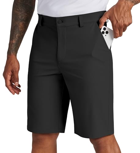Willit men's golf shorts with stretch and quick-dry fabric