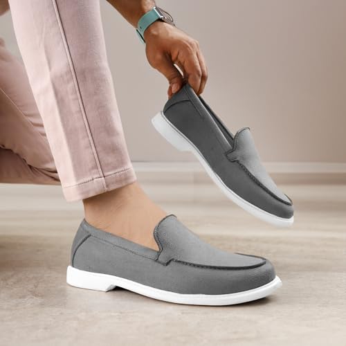 Image of BXXY Men's Suede Material Casual Loafer and Moccasion Outdoor Shoes