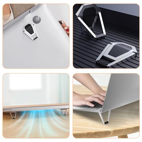 Soporte portátil para laptop Luxshiny aluminio miniatura 3