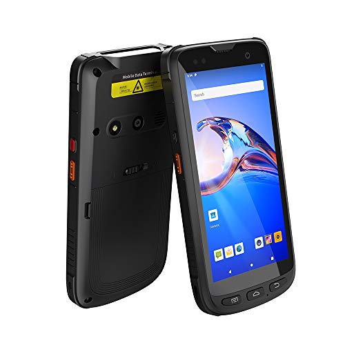 ❤ Crazy Deals Android 10 OS Mobile Data Terminal,4G Rugged Inventory PDA with 2D Zebra Barcode Scanner,Charging Cradle for Warehouse Data Collection,Work with OnTrac/Modi Software