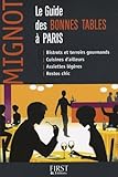  Le Guide des bonnes tables à Paris