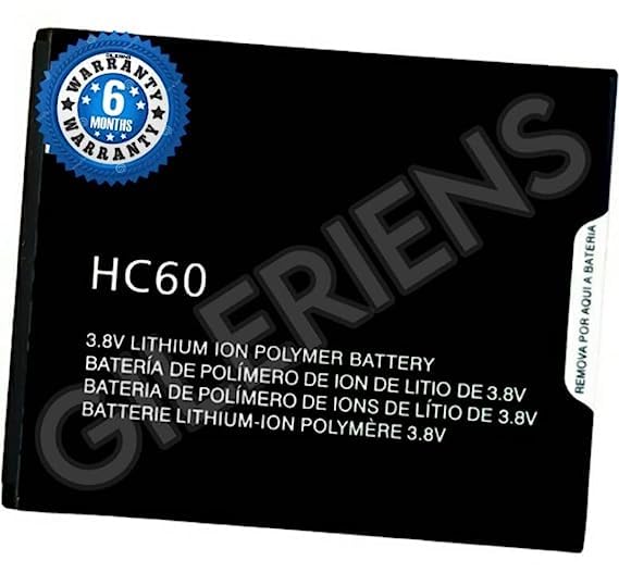 Image of Original HC60 Battery for Motorola C Plus XT1721, XT1723, XT1724 Battery with 6 Month warrenty ***(P290)