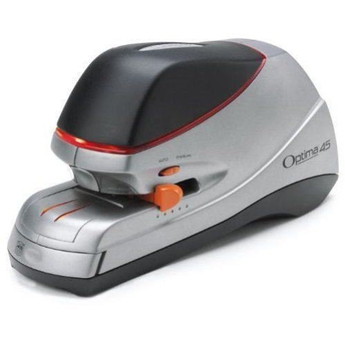 Swingline48209 Optima 45 Electric Stapler Value Pack, 45 Sheet Cap, Silver