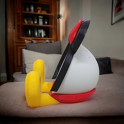 Suporte Alexa Echo POP Mickey OU Minnie - Presente, decoração criativa, música, som, stand de mesa A