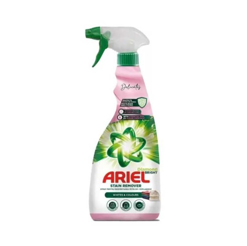 Ariel Quitamanchas Ropa Delicada Blanco y Color 750 ml – Potencia sin Daños para Tus Prendas Más Sensibles.