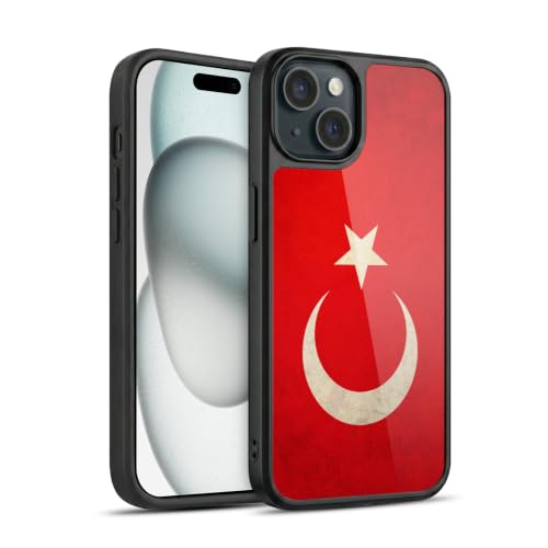 Coque gel renforcée Turquie Football pour Apple iPhone 15 antichoc