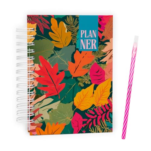 Planejador Semanal Mensal Capa Dura Coleção Tropical