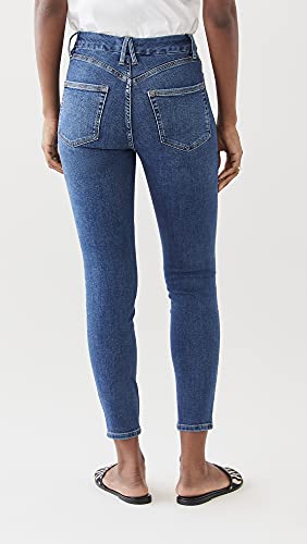 Good American Women's Good Legs Crop Extreme V Jeans3