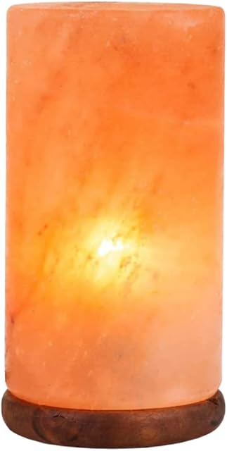 Cello The Salt of Life Himalayan Salt Lamp Pillar. Aesthetic Room Decor. Bedroom Accessories & Bedroom Decor. Stunning Bedside Lamp for Bedside Table. Desk Lamp. Home Accessories (4kg).