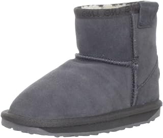 EMU Australia Wallaby Mini Boot (Toddler/Little Kid/Big Kid),Charcoal,10 M US Toddler
