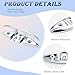 YANYUCB Boat Cleats,316 Stainless Steel Boat Folding Cleats,Marine Grade Flip up Dock Cleat Folding Cleat Rope Cleat Boat Cleat for Boat Deck Kayak with Fasteners(5 inch 1 Pack)