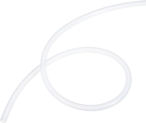 Miniatura 31 de YOKIVE Tubo de silicona, transferencia de agua ideal para bomba (transparente, 0.079x0.118 in IDxOD, 3.3 ft) Claro,Transparente,Gris,forro polar