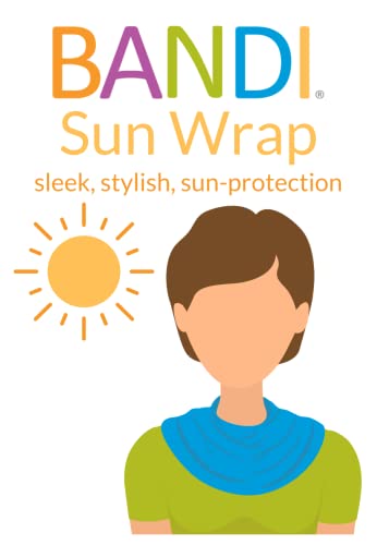 Image of BANDI UPF 50+ Sun Protective Wrap - Reversible Neck Gaiter, Lightweight Scarf with UV Protection for Travel, Made in USA