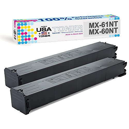Toner noir compatible Sharp MX61NT pour remplacer vos consommables MX3561 et MX5070