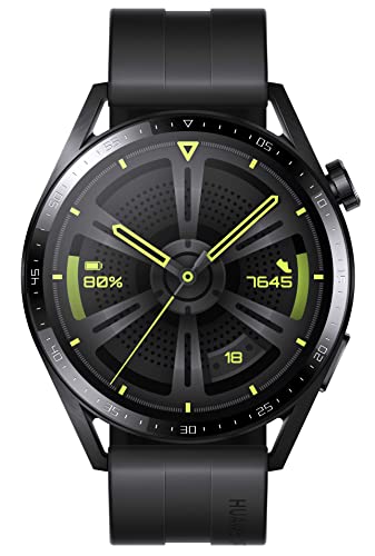 HUAWEI Watch GT 3 (42mm) GPS + Bluetooth Smartwatch (Night Black) - International Version