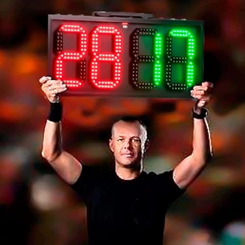 Tablero LED para sustituciones en fútbol, pantalla digital única miniatura 3