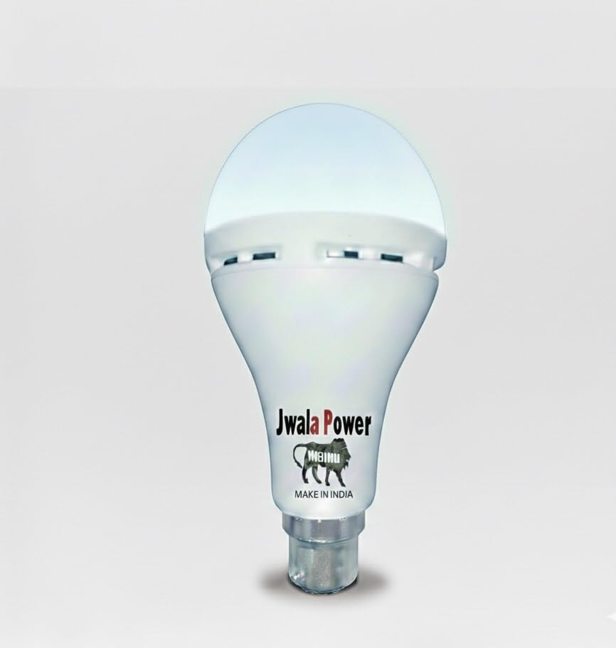 Jwala Power 12W Emergency LED Bulb | Chargeable Inverter Bulb | Instant Power Backup (Up to 6 Hours) | Automatic On/Off-picture-11