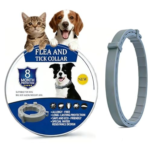 Wasserfestes Zeckenhalsband für Hunde und Katzen