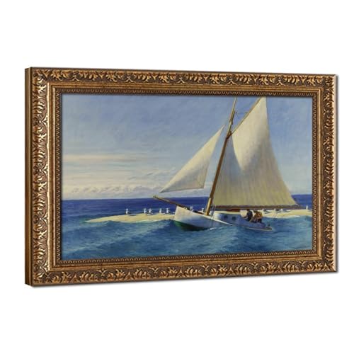 Toile Edward Hopper Martha Mckeen décoration murale salon style marin chic