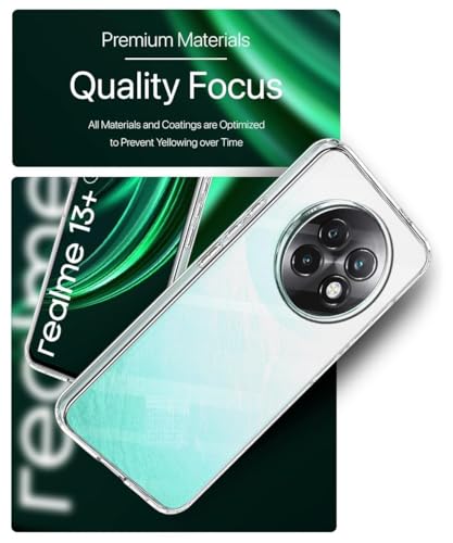 Image of COVERBLACK Soft Rubber Silicon Clear Case Back Cover Compatible for Tecno Spark Go 3 - Transparent