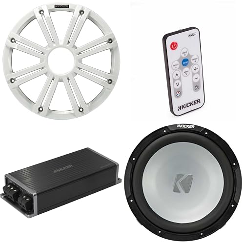 Kicker Marine KPX500.1 Powersports Amp & 12