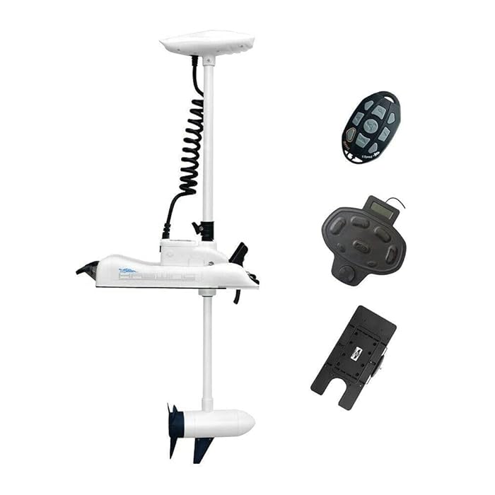 Buy PARKHO HASWING Electric Trolling Motor 12V 55LB 48 54 Inch Shaft