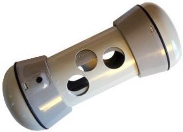 PIPOLINOL+ beige and taupe - mobile and adjustable dry food dispenser