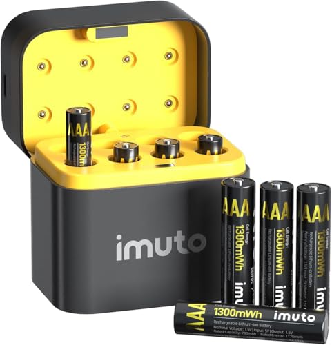 imuto 単4形充電池 8本セット