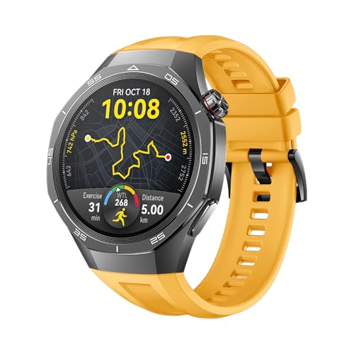 Bracelet de montre 22 mm anti irritation en silicone pour montre GT 5 Pro 46 mm