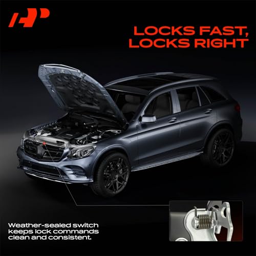 A-Premium Front Left Upper Hood Latch Lock Assembly Compatible with BMW Vehicles - E70 Series X5 2007-2013, E71/E72 Series X6 2008-2014 by A-premium - Image 3