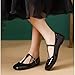ANUFER Mujeres Zapatos Planos Mary Jane Hebilla Correa en T Bailarinas SD5A1208 Negro EU39 Imagen de ANUFER Mujeres Zapatos Planos Mary Jane Hebilla Correa en T Bailarinas SD5A1208 Negro EU39