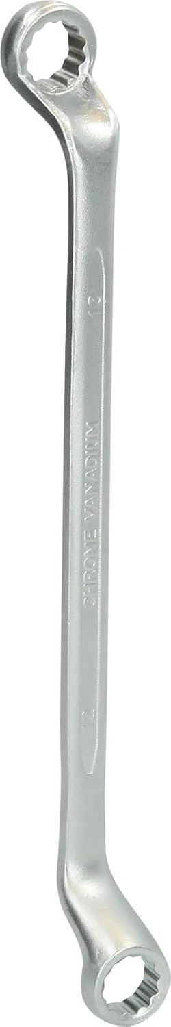 BRILLIANT TOOLS BT012903 Doppel-Ringschlüssel, gekröpft, 12x13mm Double Ring Spanner, Not Specified